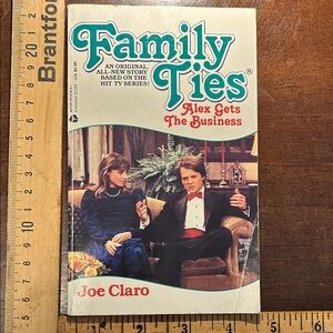 Family Ties Book - Alex Gets the Business